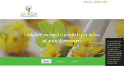 Desktop Screenshot of farmacialarizza.com